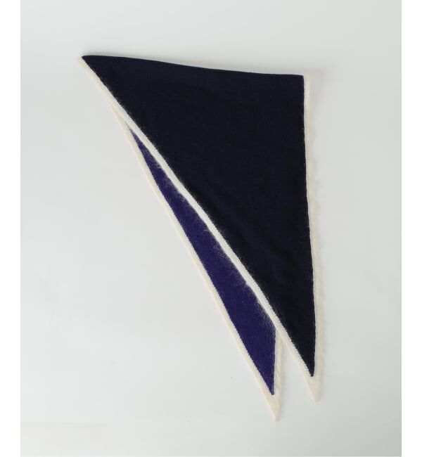 IENA「ASAUCE MELER/アソースメレ TRICOLOR SCARF スカーフ AM25FSC266」|バンダナ・スカーフ|