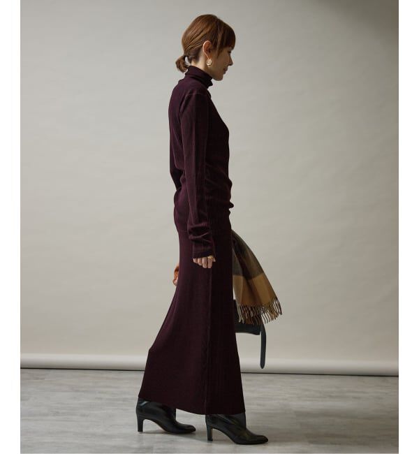 VERMEIL par iena「Embraced wool RIB スカート」|スカート|