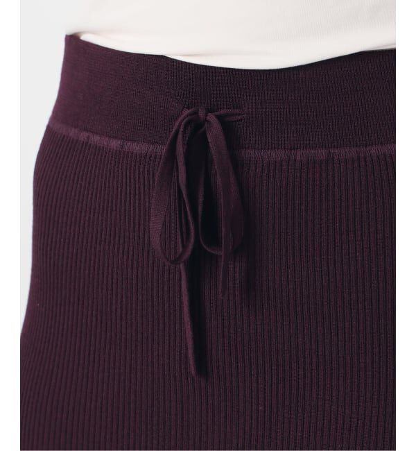 VERMEIL par iena「Embraced wool RIB スカート」|スカート|