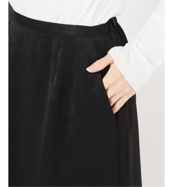 IENA「サテンレーススカート」|スカート|