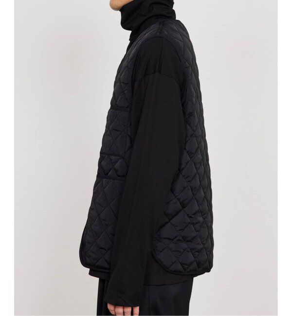 EDIFICE「《再入荷》Barbour for MARKAWARE & EDIFICE 別注 キルティングベスト」|ダウンベスト・ベスト|