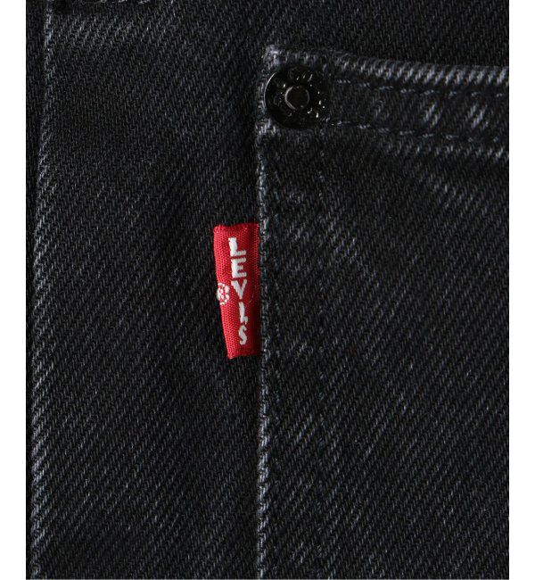 EDIFICE「《再入荷》Levi&rsquo;s(リーバイス) 別注 Type 1 Trucker Jacket BLACK "COLLARLESS"」|デニムジャケット|