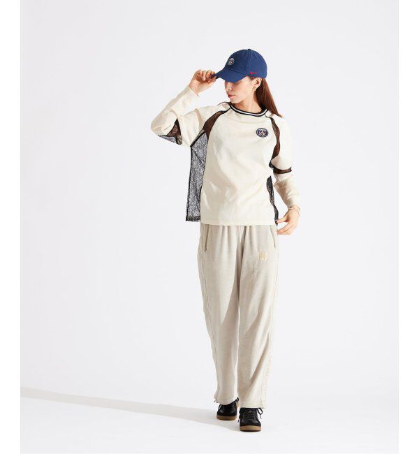 Paris Saint-Germain「【Paris Saint-Germain / パリ・サン＝ジェルマン】SATINxLACE GAME TOPS」|Tシャツ・カットソー|