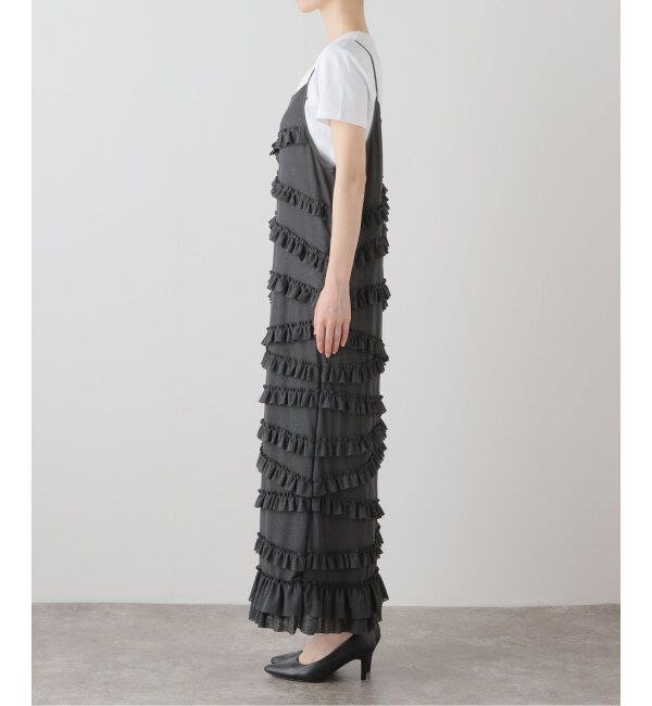 Oriens JOURNAL STANDARD「シアーフリルキャミソールワンピース」|ワンピース|