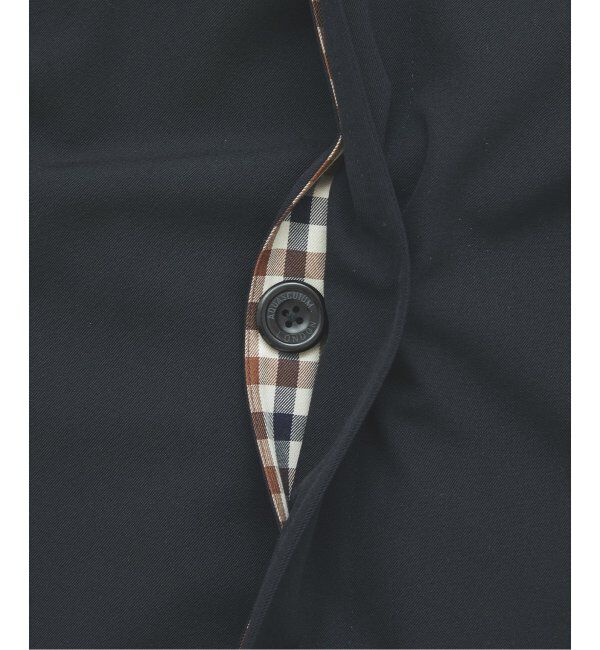 JOURNAL STANDARD「Aquascutum for JOURNAL STANDARD EX WOOL GABARDINE BALMACHAN COAT」|ステンカラーコート|