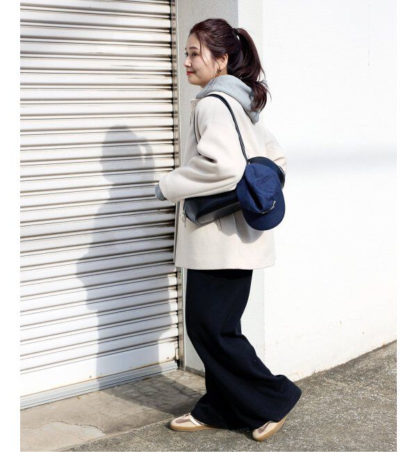 JOURNAL STANDARD「《追加3》スーパー140ビーバーノーカラーショートコート」|ノーカラーコート|