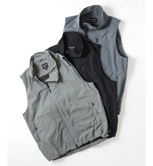 JOURNAL STANDARD relume「SNOWPEAK / スノーピーク 別注 Nylon Tussah VEST」|ダウンベスト・ベスト|