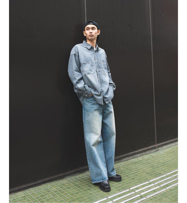 JOURNAL STANDARD「ダンガリー ファットワークシャツ」|シャツ・ブラウス|