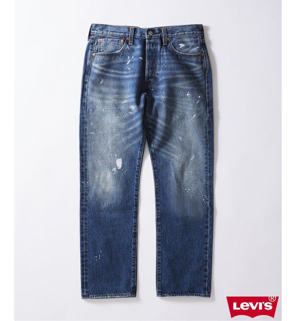JOURNAL STANDARD「LEVI&rsquo;S(R)/リーバイス(R) 別注 501(R) Selvedge Paint Splatters L30」|デニム|ネイビー B
