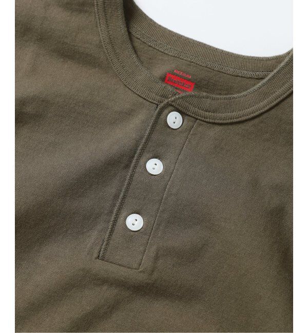JOURNAL STANDARD「Healthknit / ヘルスニット 別注 ヘンリー ネック Tシャツ」|Tシャツ・カットソー|