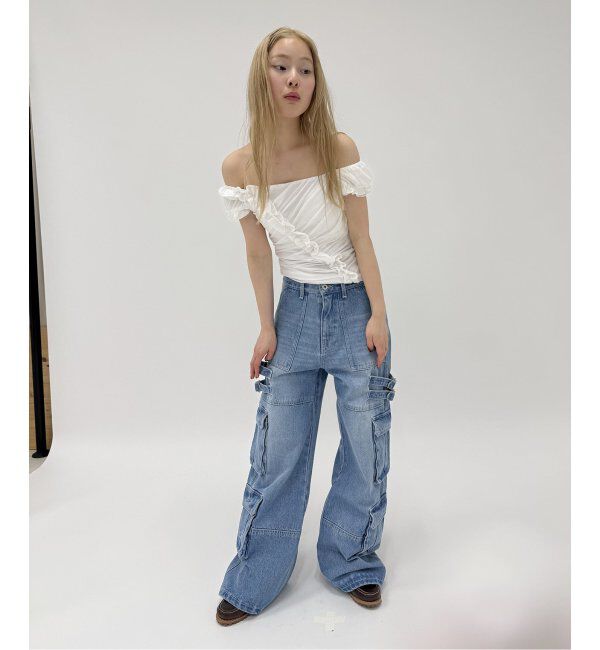 Oriens JOURNAL STANDARD「【Mika.I&times;Oriens】チュールTee」|Tシャツ・カットソー|