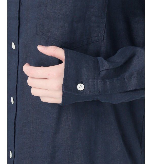 JOURNAL STANDARD relume「《追加》手洗い可 / カラーリネンオーバーサイズシャツ」|シャツ・ブラウス|