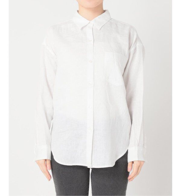 JOURNAL STANDARD relume「《追加》手洗い可 / カラーリネンオーバーサイズシャツ」|シャツ・ブラウス|