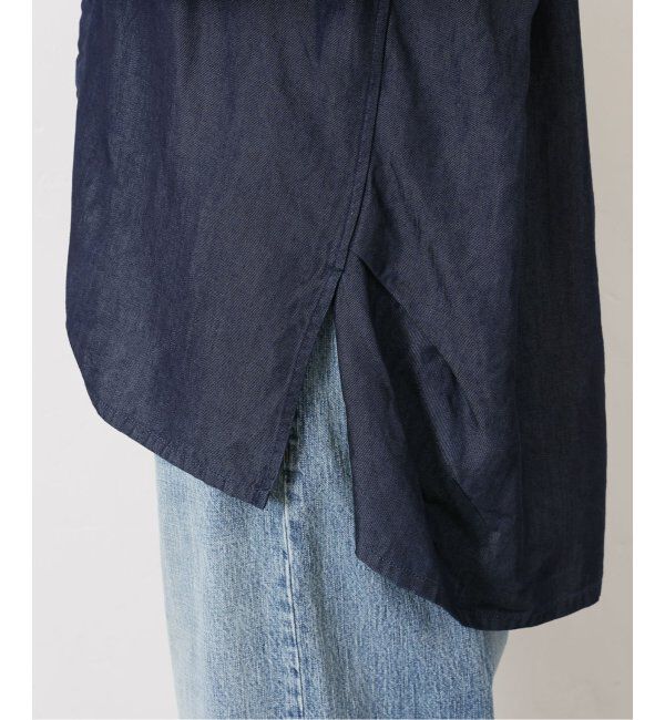 journal standard luxe「リヨセルデニム Vネックシャツ」|シャツ・ブラウス|