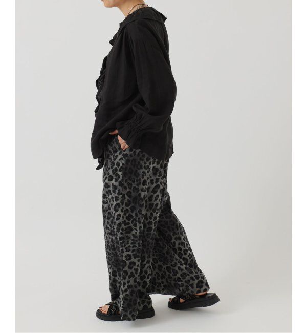 journal standard luxe「《追加》フレンチリネン フリルパフブラウス」|シャツ・ブラウス|