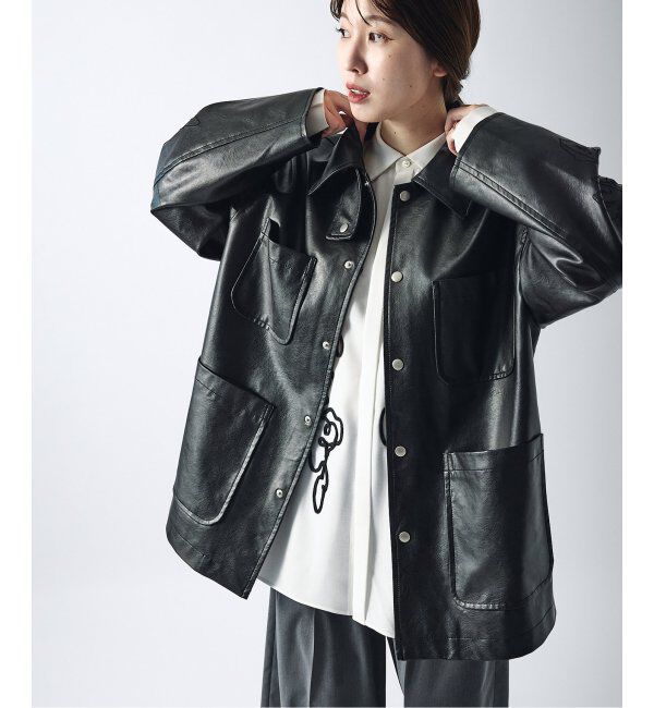 JOURNAL STANDARD「《追加》【TOLIGHT&times;JOURNALSTANDARD】エンブロイダリー ブルゾン」|ライダースジャケット|