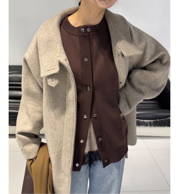 JOURNAL STANDARD「《WEB限定追加》ウォッシャブルバナナスリーブカーディガン」|カーディガン|