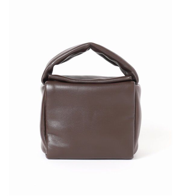 journal standard L'essage「【Bucket Baggage/バケットバゲージ】Puff Cube Small：ハンドバッグ」|ハンドバッグ|
