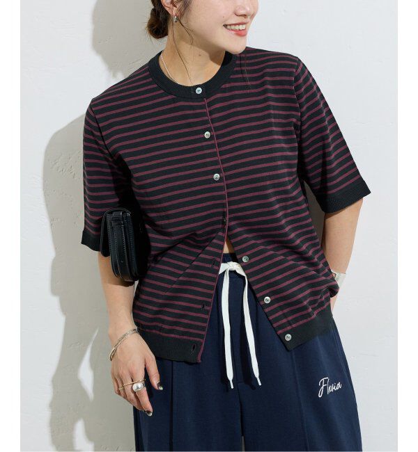 JOURNAL STANDARD「【&FUNCTION】【 接触冷感・UVカット 】ハーフスリーブカーディガン」|カーディガン|