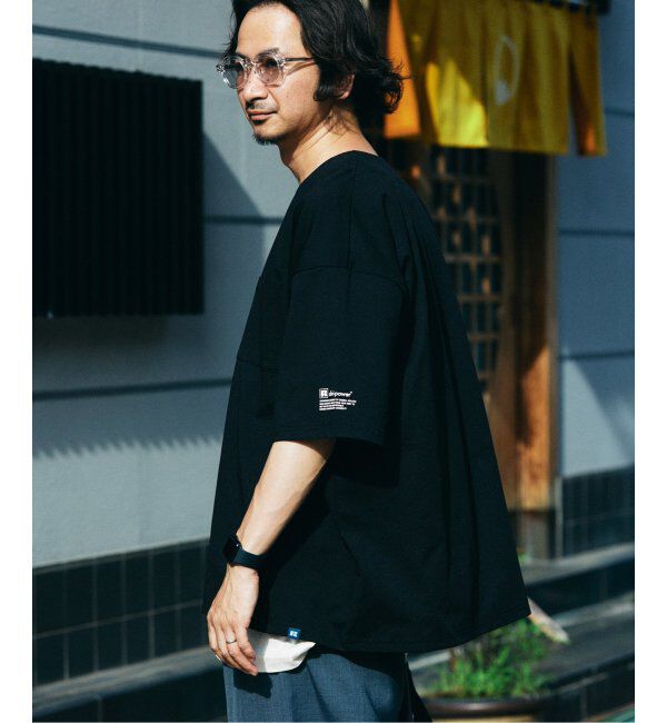 JOURNAL STANDARD relume「吸水速乾 RUSSELL ATHLETIC 別注 Dri-Power(R) ベースボールシャツ」|シャツ・ブラウス|