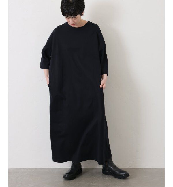 journal standard luxe「クラシックテンジク スタンダードクルーネックワンピース」|ワンピース|