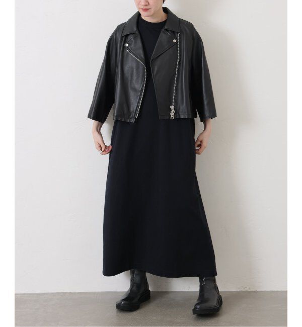 journal standard luxe「クラシックテンジク スタンダードクルーネックワンピース」|ワンピース|