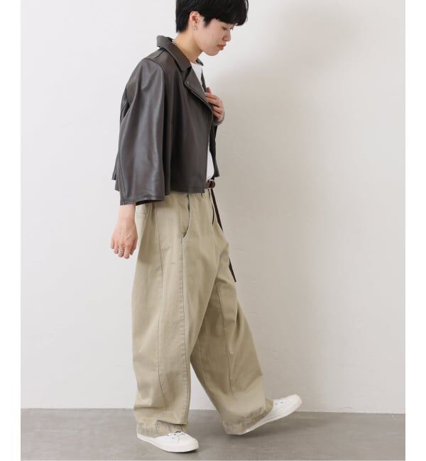 journal standard luxe「レザー ショートライダースジャケット」|ライダースジャケット|