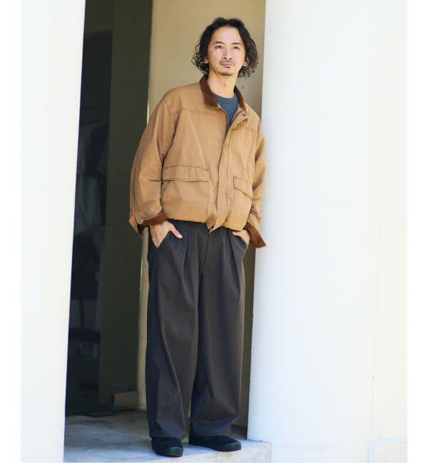 JOURNAL STANDARD relume「ウールブレンド ツイル オーバーパンツ」|スラックス|