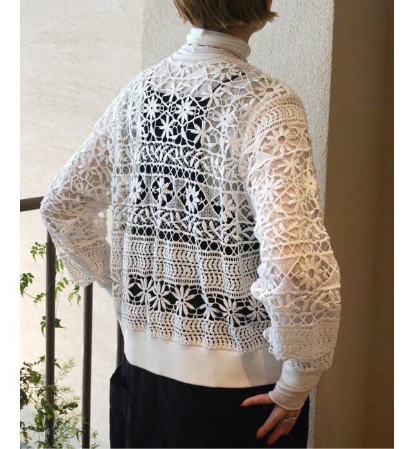 journal standard luxe「コットンレース リブブラウス」|シャツ・ブラウス|