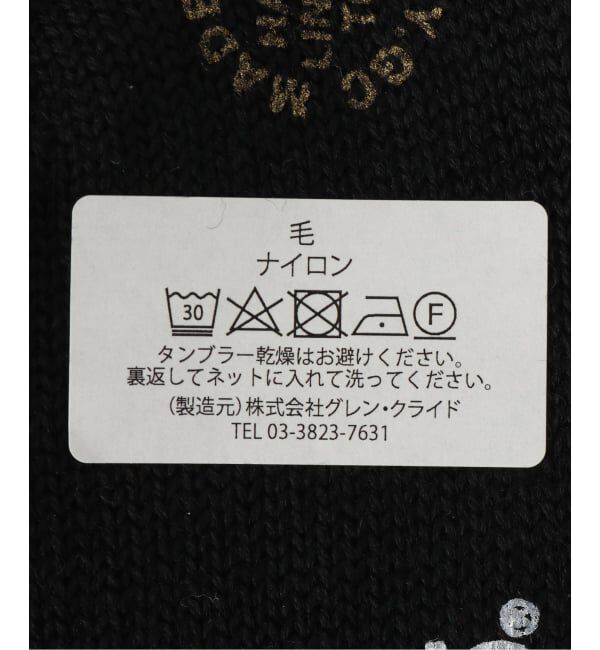 JOURNAL STANDARD「【GLEN CLYDE/グレンクライド】 WOOLリブSOX」|ソックス|