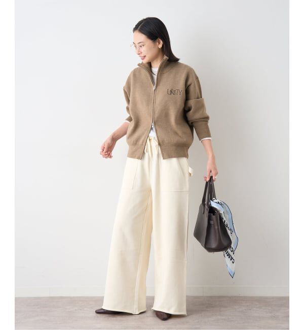 JOURNAL STANDARD「《予約》バックロゴダブルジップカーディガン」|カーディガン|