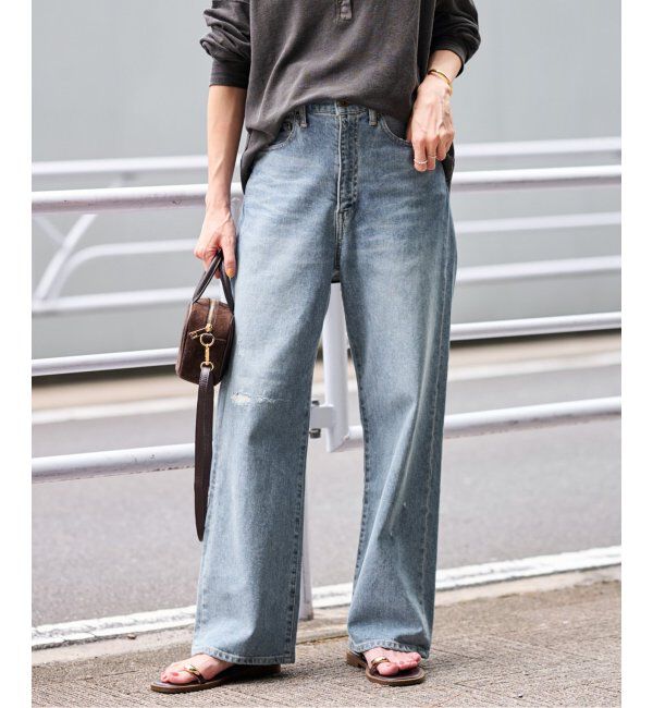 FRAMeWORK「≪追加・ベストセラー≫デニムストレートパンツ3」|デニム|