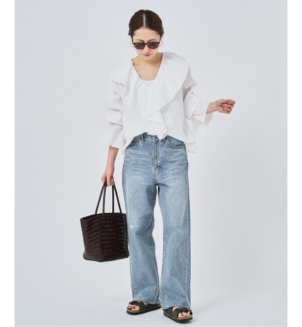 FRAMeWORK「≪追加・ベストセラー≫デニムストレートパンツ3」|デニム|