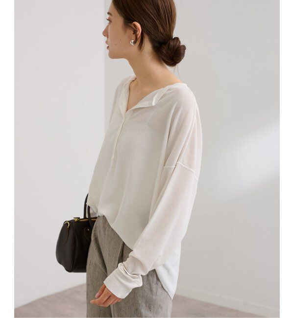 FRAMeWORK「サーフニットヘンリーTee」|Tシャツ・カットソー|