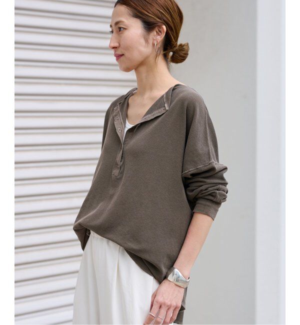 FRAMeWORK「サーフニットヘンリーTee」|Tシャツ・カットソー|