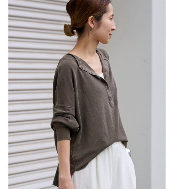 FRAMeWORK「サーフニットヘンリーTee」|Tシャツ・カットソー|