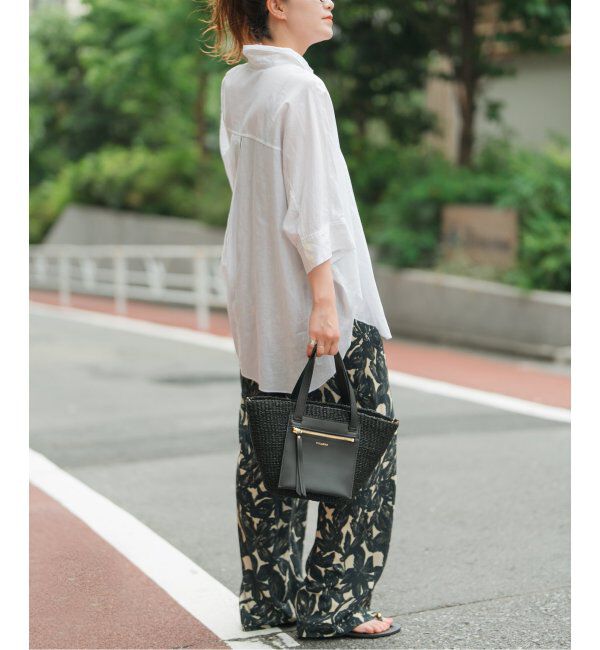 Spick and Span「コットンリネンドルマンスリーブシャツ」|シャツ・ブラウス|