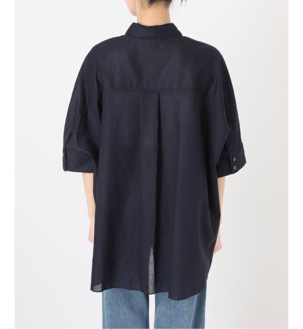 Spick and Span「コットンリネンドルマンスリーブシャツ」|シャツ・ブラウス|