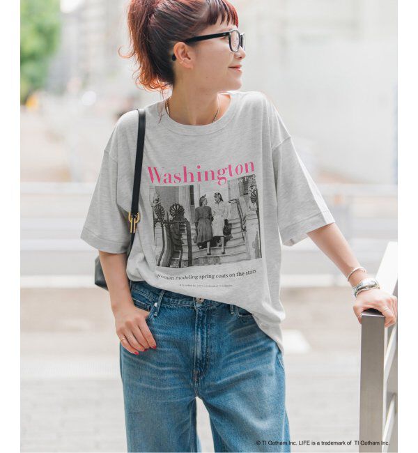 Spick and Span「GOOD ROCK SPEED / グッドロックスピード 別注LIFE PC Tシャツ」|Tシャツ・カットソー|