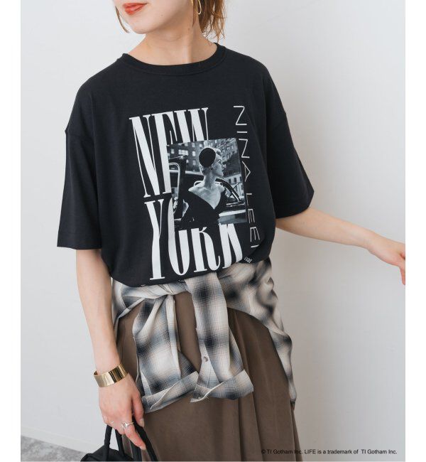 Spick and Span「GOOD ROCK SPEED / グッドロックスピード 別注LIFE PC Tシャツ」|Tシャツ・カットソー|