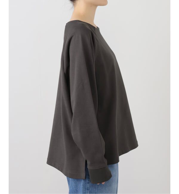 Spick and Span「《一部店舗+WEB限定》ボートネックワイドプルオーバー」|Tシャツ・カットソー|