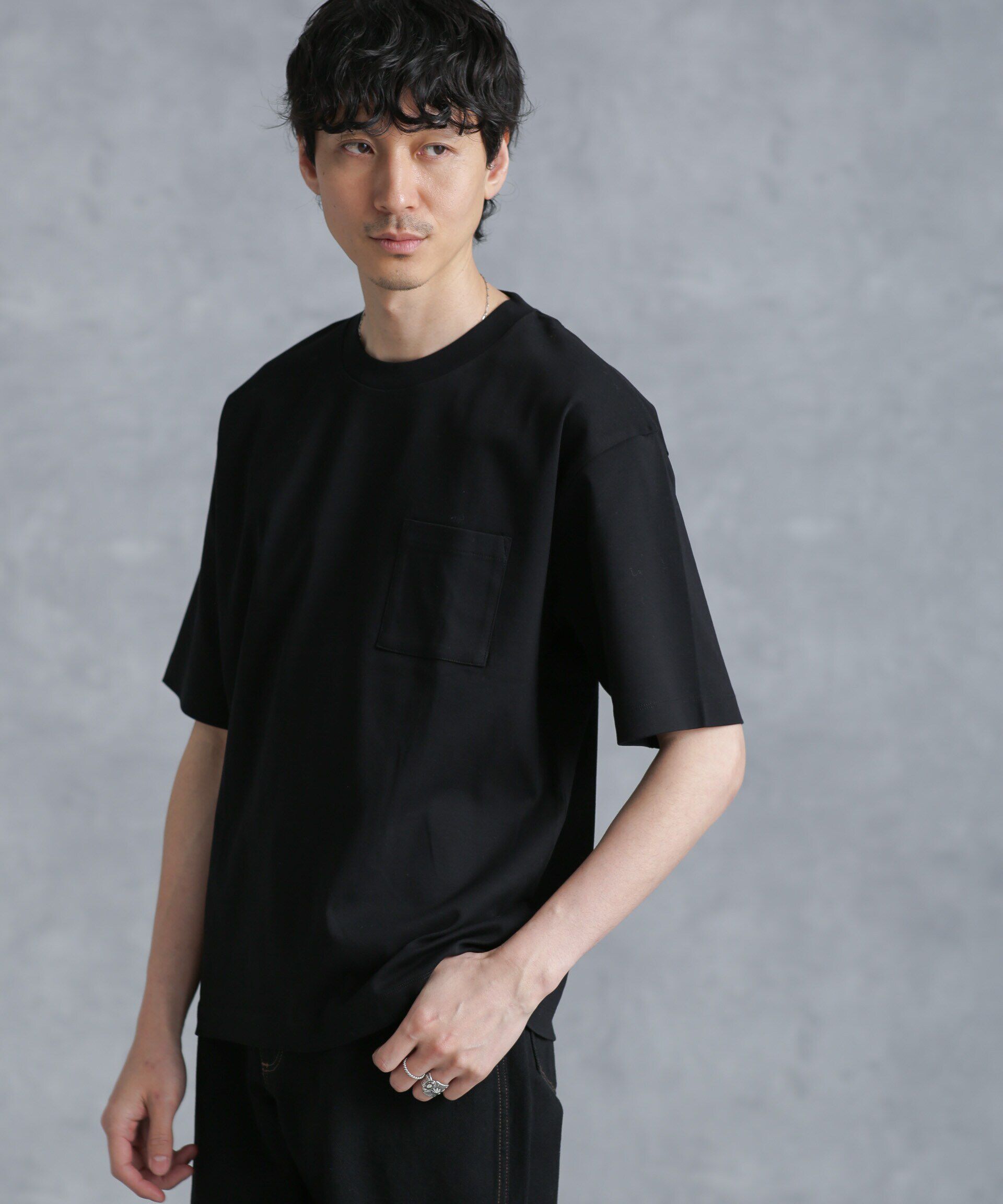 nano･universe「アンチスメル BIGTシャツ 半袖」|Tシャツ・カットソー|