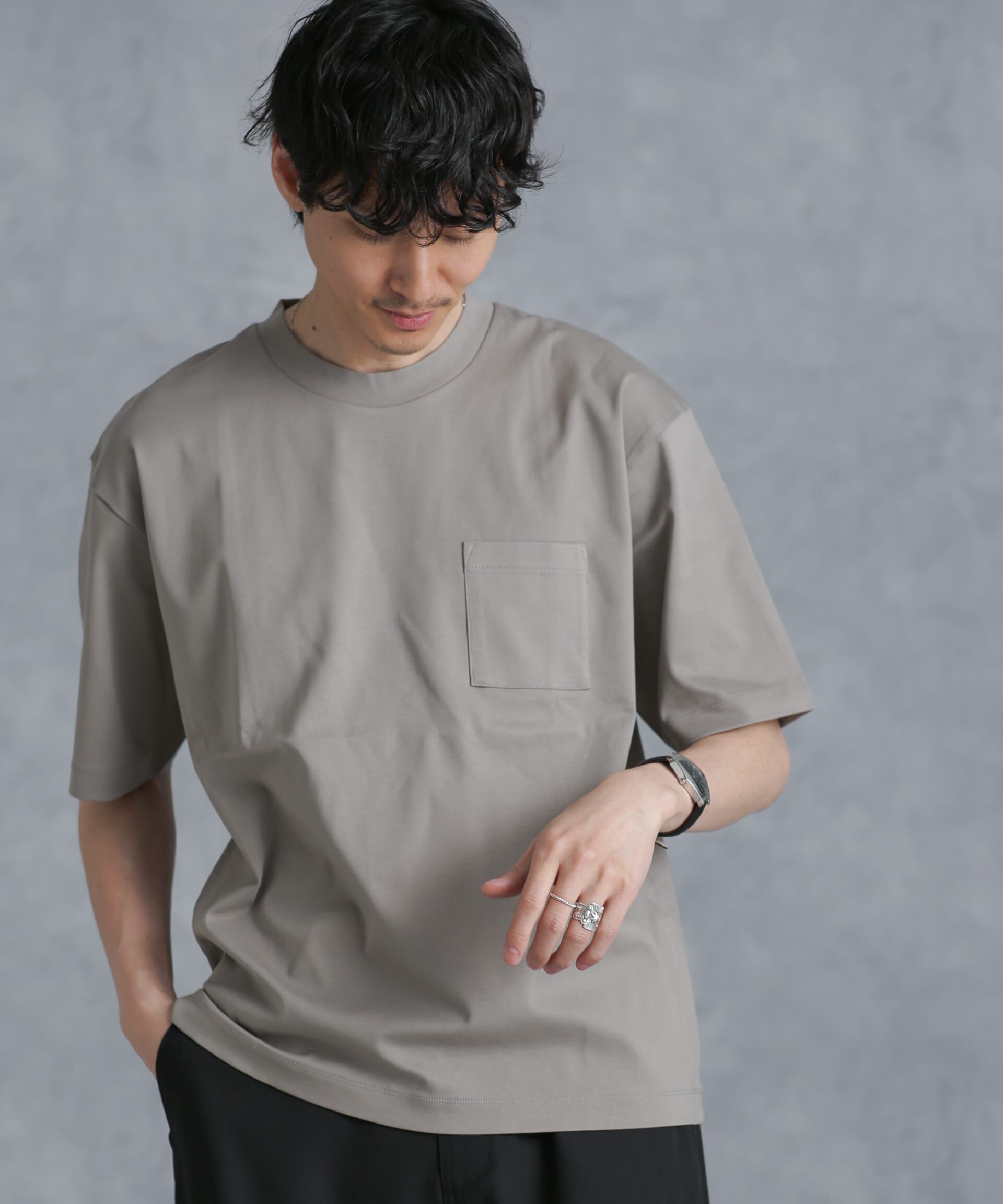 nano･universe「アンチスメル BIGTシャツ 半袖」|Tシャツ・カットソー|