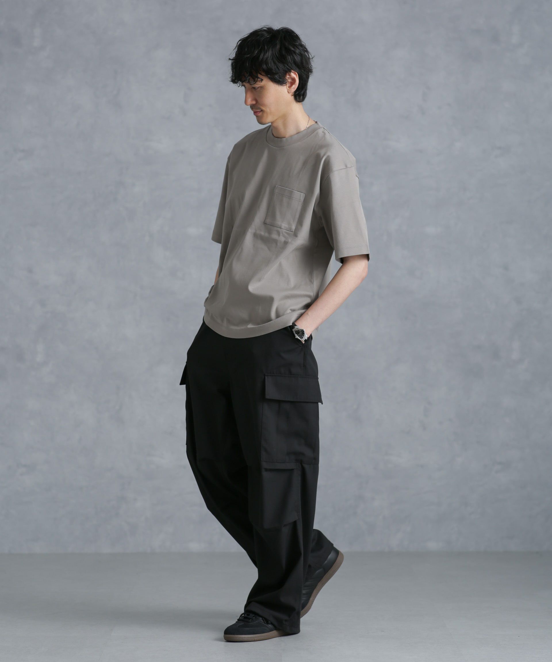 nano･universe「アンチスメル BIGTシャツ 半袖」|Tシャツ・カットソー|