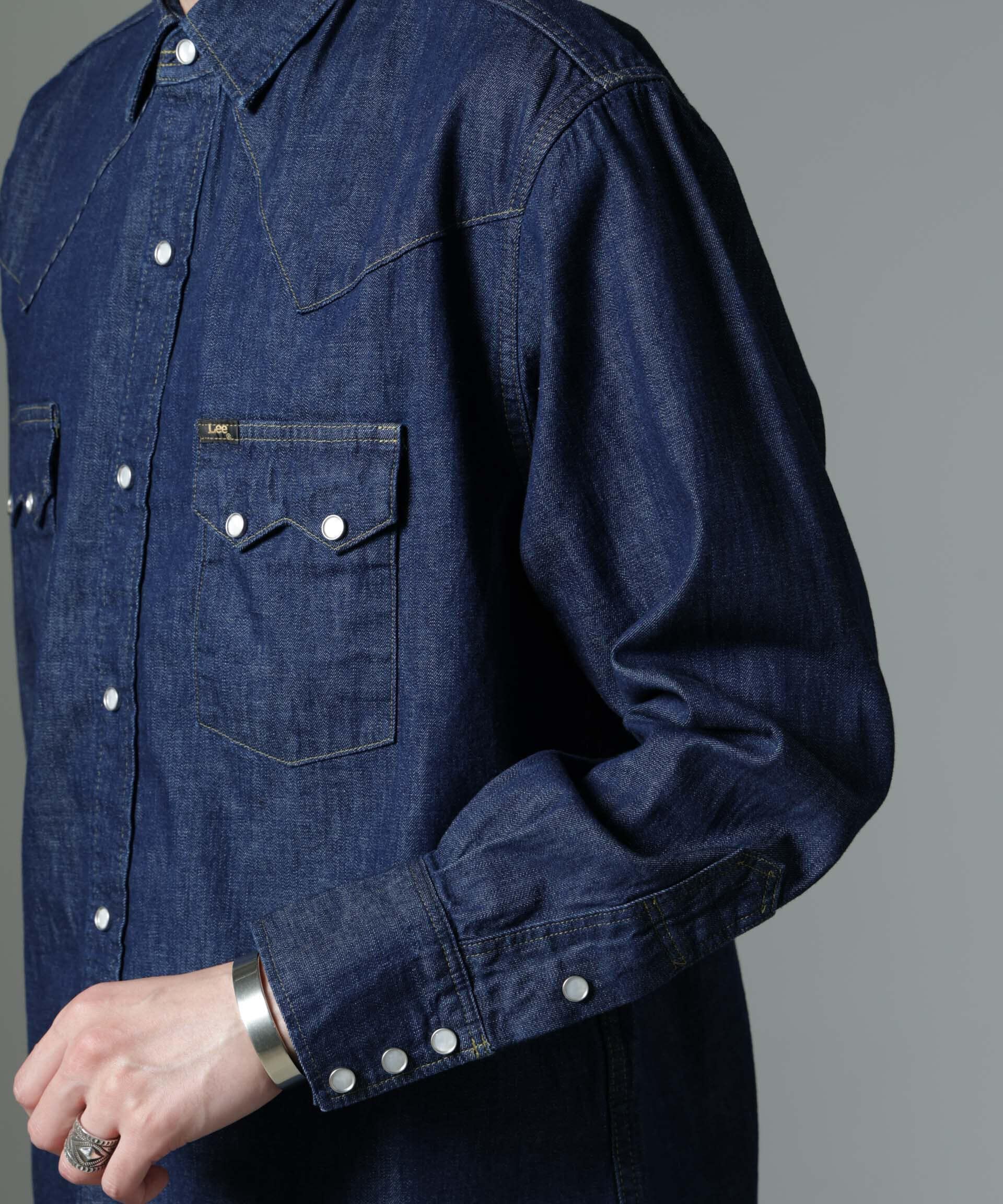 nano･universe「Lee/別注 Lee DENIM WESTERN SHIRT」|シャツ・ブラウス|