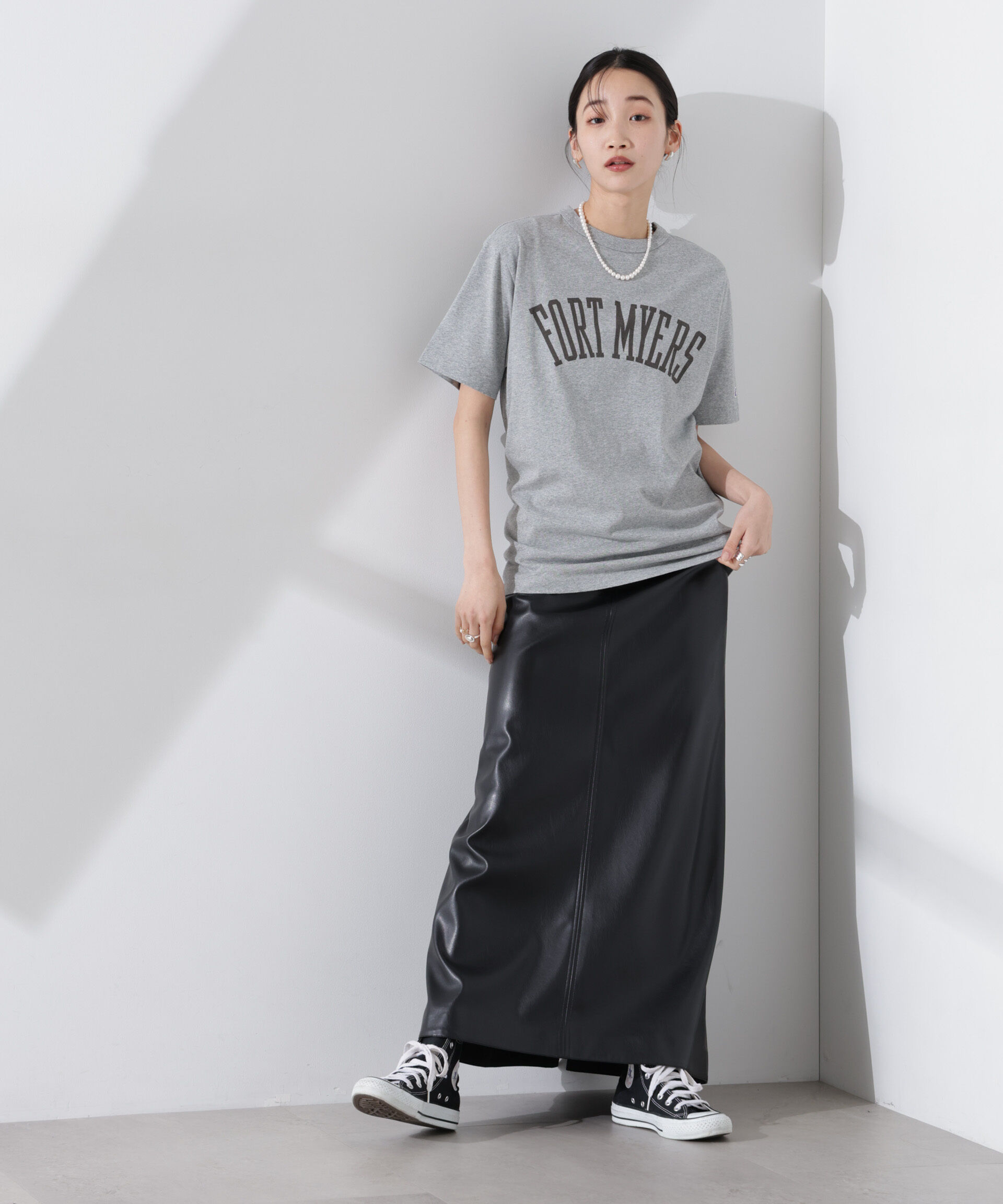 nano･universe「Champion/SHORT SLEEVE T-SHIRT」|Tシャツ・カットソー|