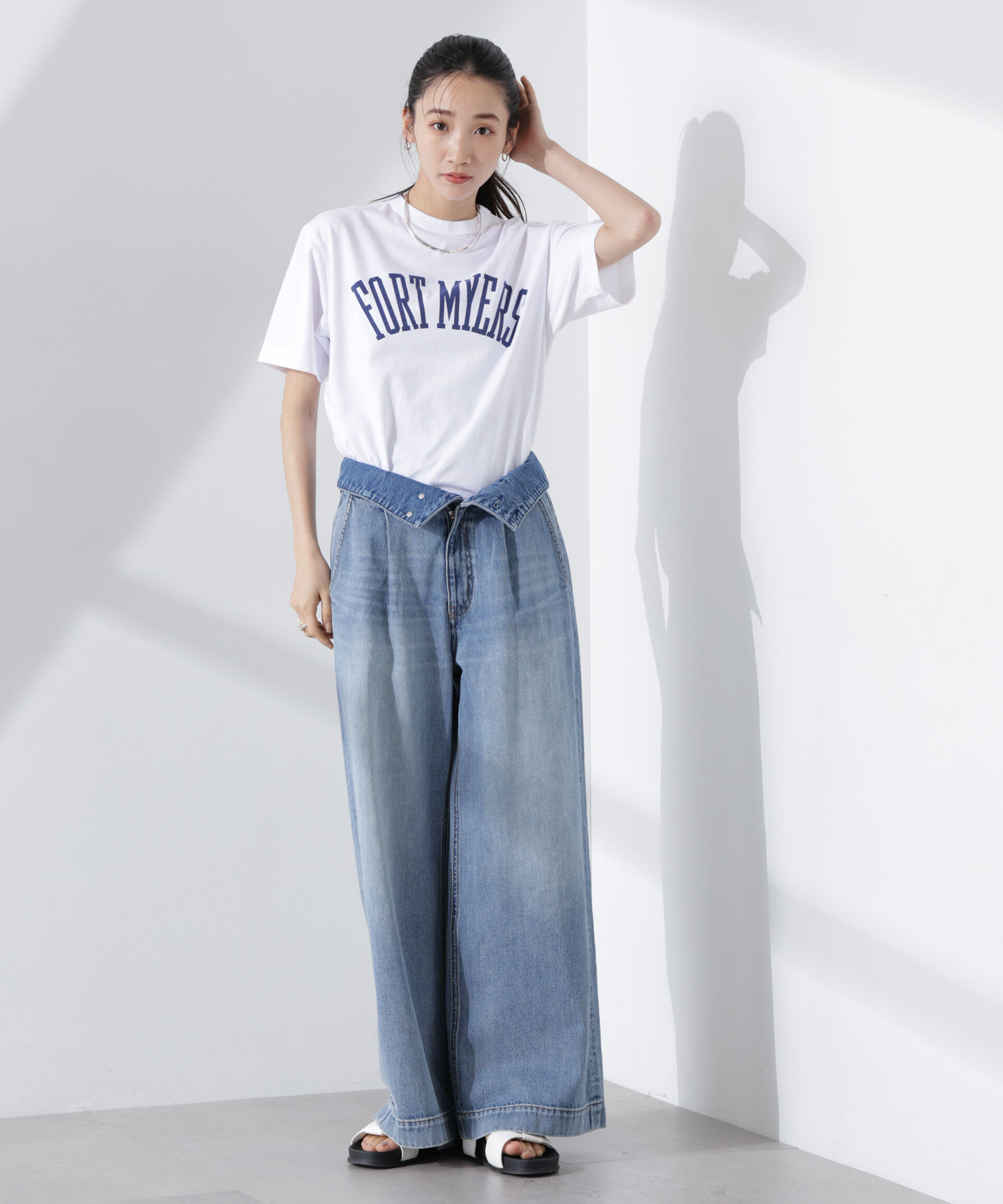 nano･universe「Champion/SHORT SLEEVE T-SHIRT」|Tシャツ・カットソー|