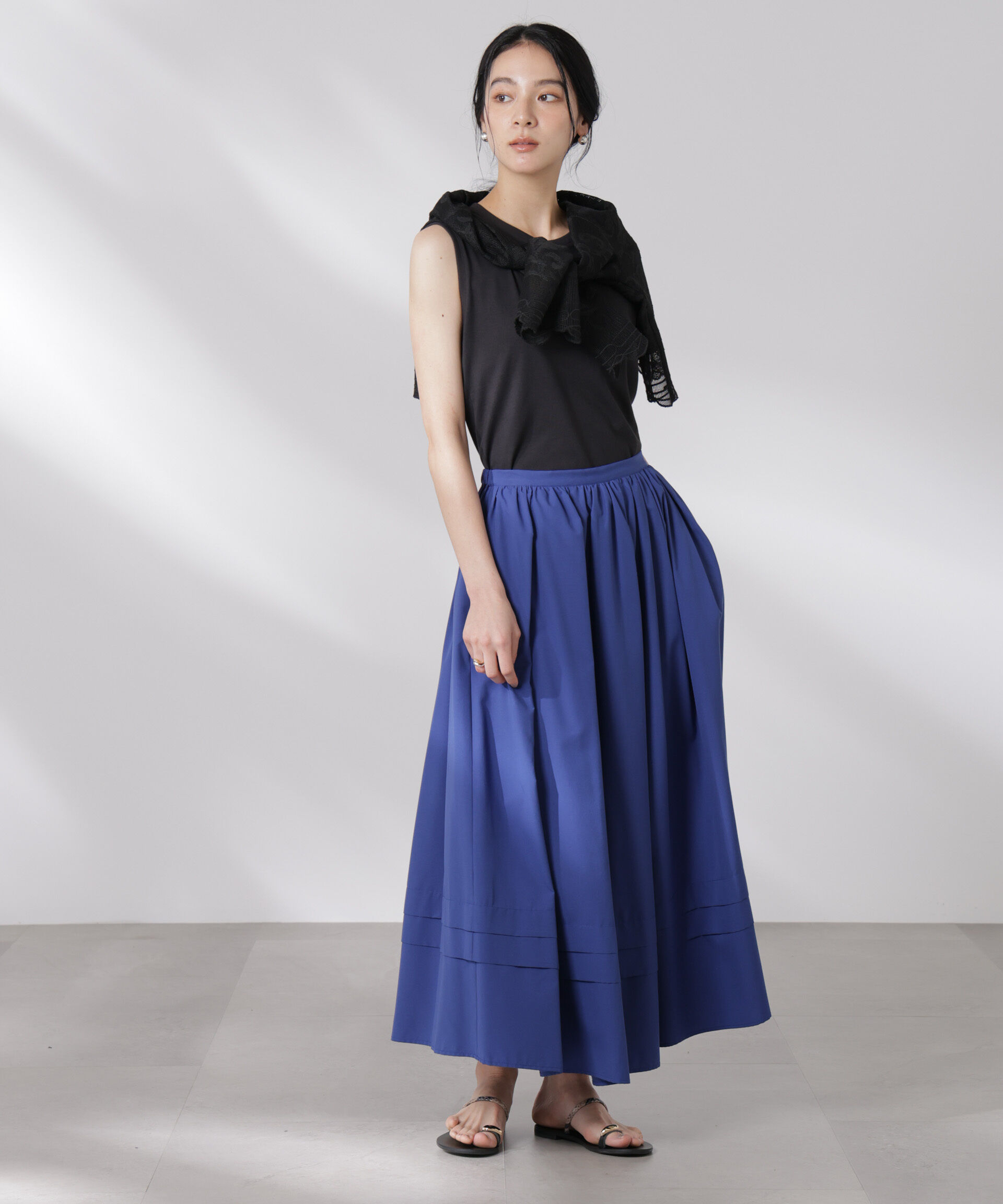 nano･universe「MINOTECH(R)イレギュラータックスカート」|スカート|