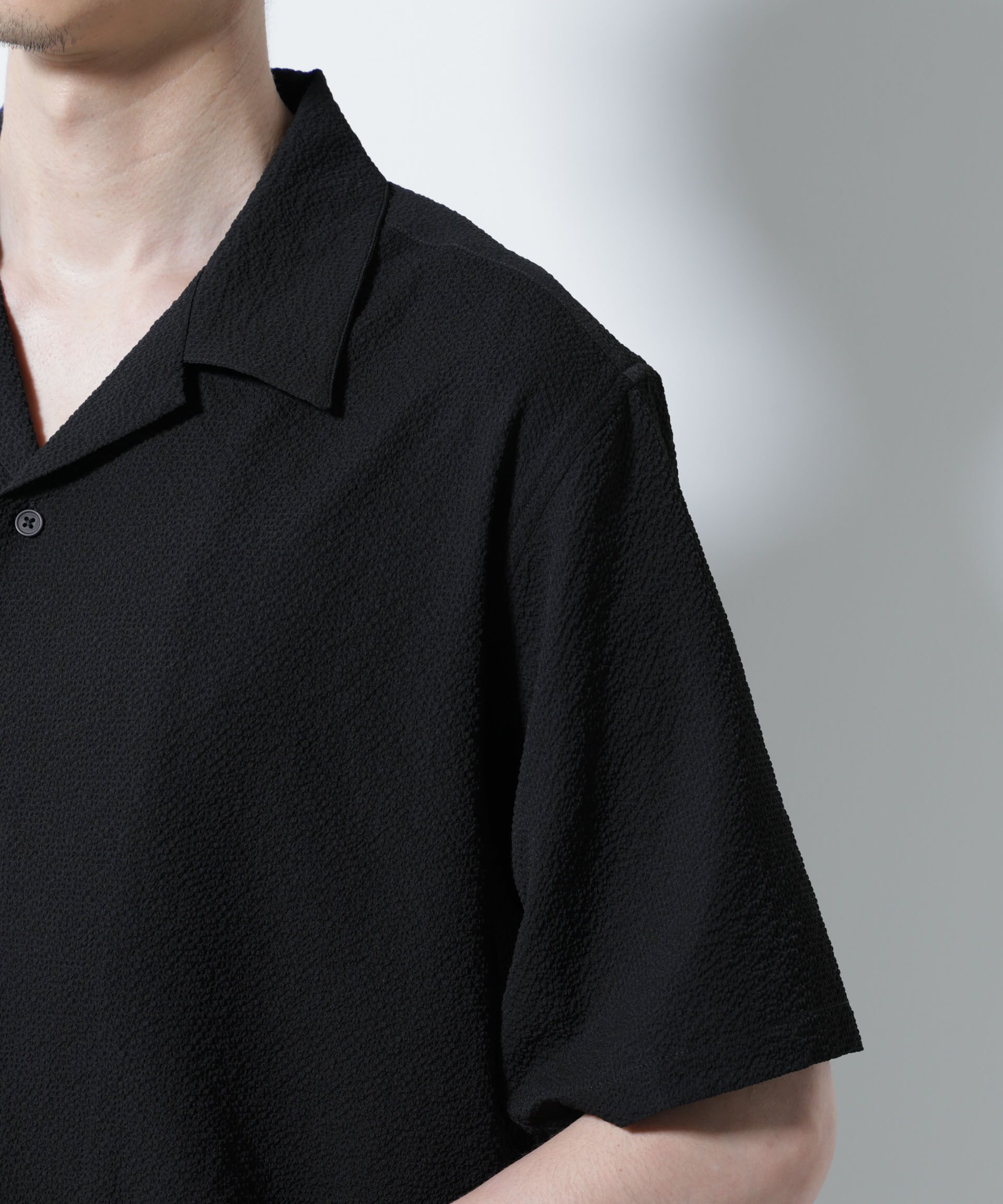 nano･universe「サッカーシャツ 半袖（セットアップ可）」|シャツ・ブラウス|