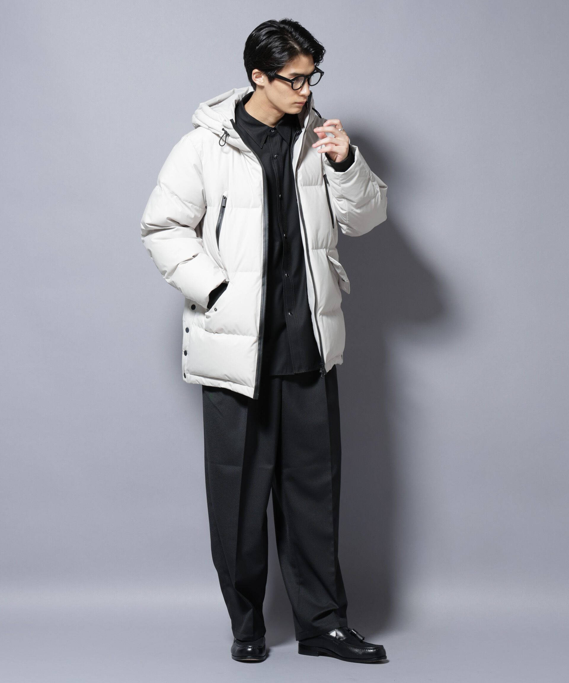 nano･universe「「西川ダウン(R)」SOLOTEXダウン」|ダウン|